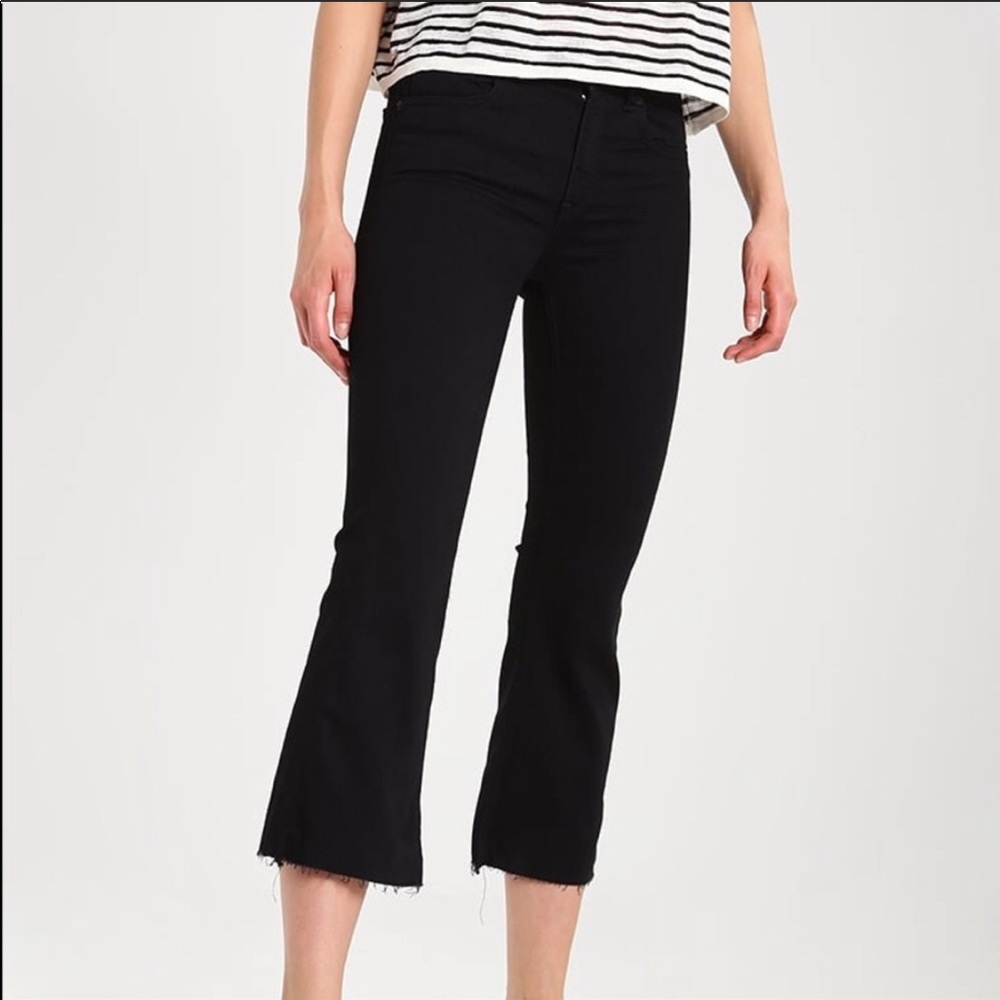 All Saints Heidi Cropped Flare - high waisted